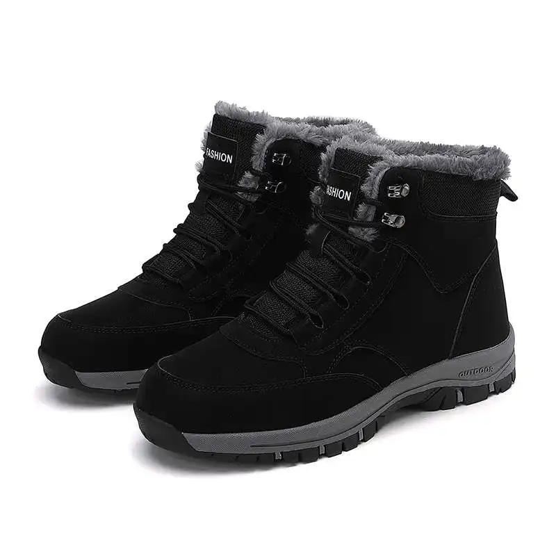 Fashion Snow Boots Flat-heeled Women's Walking Sneakers Dress White Sneakers Woman Heel Shoes Silver Woman Heels Sport High Quality