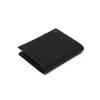Daks Black Dd Board Logo Matte Leather Business Card Wallet