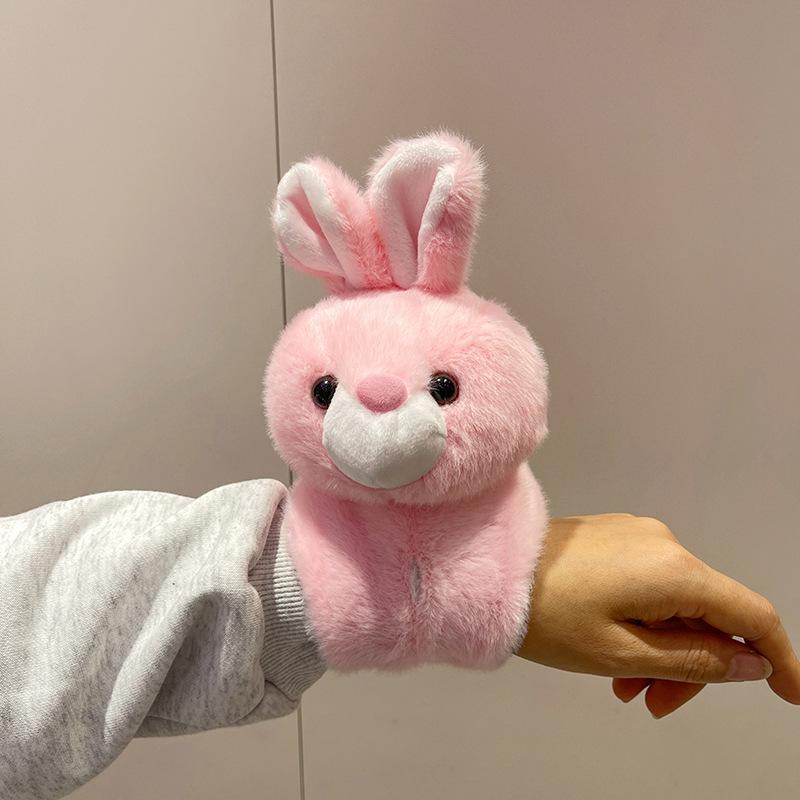 Capybara Slap Ring Plush Hand Puppet Doll