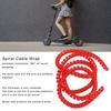 Scooter   Spiral Cable Wire Wrap Plastic Spiral Brake Line Wrap for   Pro Electric Scoooter
