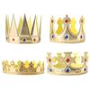 1PC Birthday Crown Hat Happy Birthday Decoration Props Children Adult Party Hat Queen King Tiara Crown