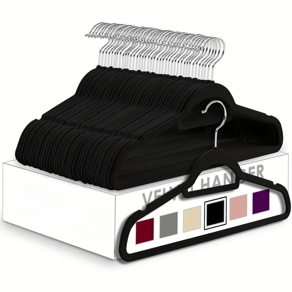 Clothes Hangers for Suits Anti-slip Design with Notched Shoulders Space-saving Ideal for Coats Shirts Pants
