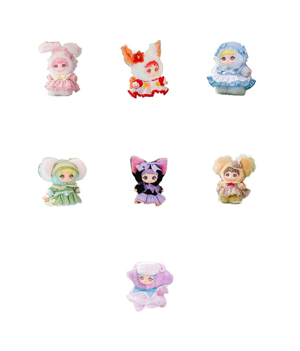 

LETSVAN ZIYULI Lolita Secret Tea Party Series PVC Trading Plush Figures Box of 6