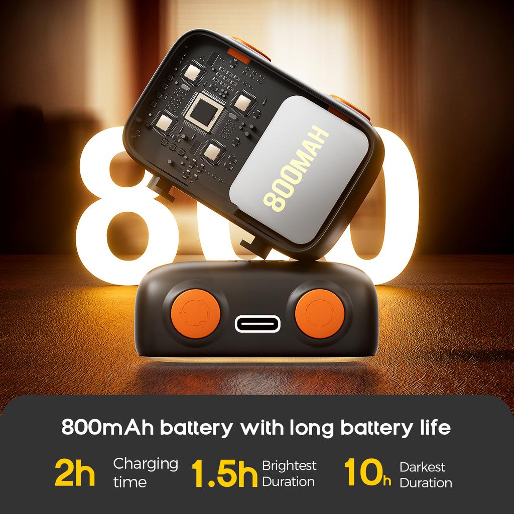 For DJI Pocket 3 Mini Led Light for DJI Osmo Pocket 3 for Vlogging Live 3 Color Modes Adjustable 800mAh Rechargeable