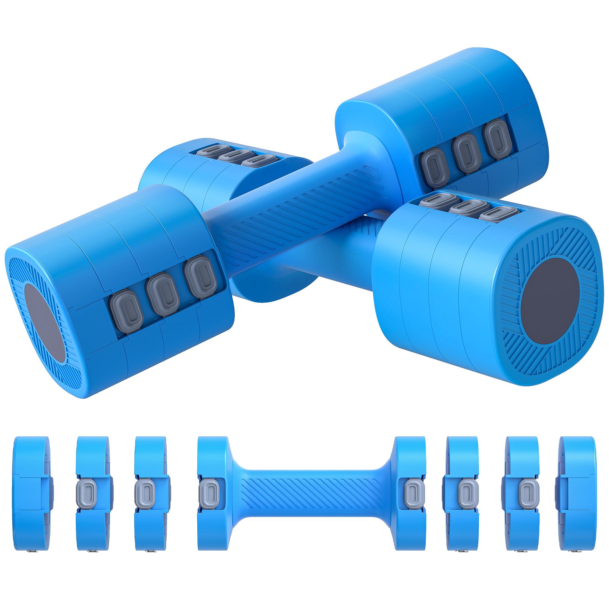 Set of 4-in-1 Adjustable Dumbbells 1/1