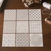 YOMDID 9pz Modelli per Ricamo Sashiko Riutilizzabili in PET Stencil da Cucito Modelli da Ricamo Fai da Te Modello Geometrico a Linea per Quilting