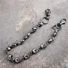 Men's Motorcyle KeyChain Jean Biker Wallet Belts Chain Skull Charm Gothic Rock Skull Pants Trousers Waist Key Men's  BL48