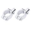 2PCS 25mm Motorcycle Handlebar Mirror Mount Holder Clamp Bracket Adapter Universal for Motorbike