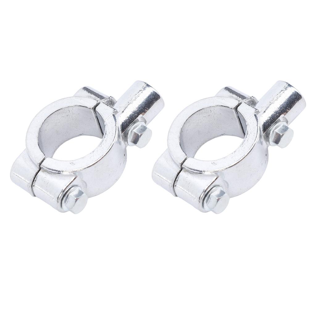 2PCS 25mm Motorcycle Handlebar Mirror Mount Holder Clamp Bracket Adapter Universal for Motorbike