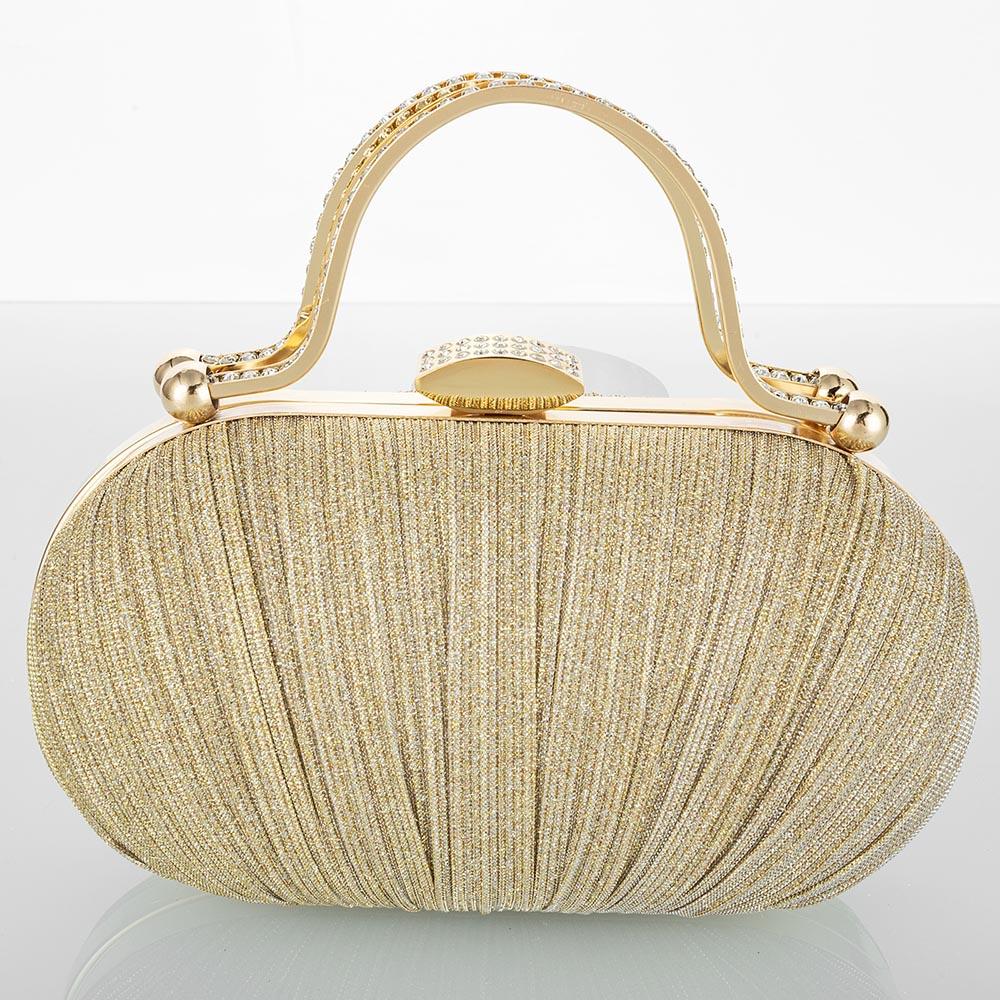 Fashion Evening Bags Luxury Women Clutch Bag With Rhinestone Exquisite Design For Women Party Wedding Shoulder Bag Handbag