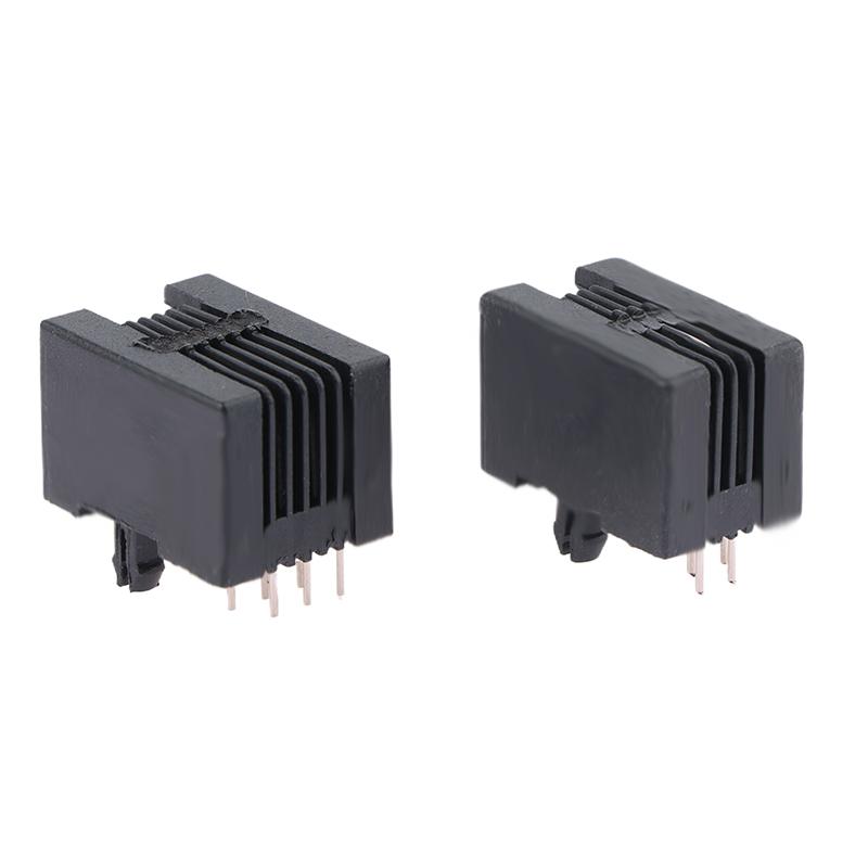 10 Stück Rj11 Telefonbuchse Gebogener Pin 95001 4P4C 6P6C 6P4C Buchse Pcb-Steckverbinder Telefonbuchse