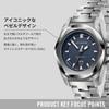 VICTORINOX Small Analog Blue Stainless Steel Stainless Steel Case Interchangeable Quartz Brand Blue 242038 I.N.O.X. Watch, Waterproof, Dial, Bracelet,