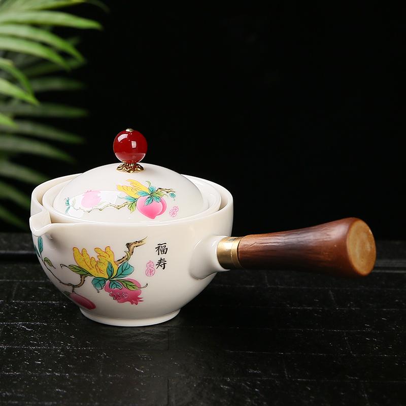 Conjunto de chá kung fu chinês, 19 estilos, conjunto de chá para viagem, cerâmica, portátil, bule, infusor, xícara de chá para chá