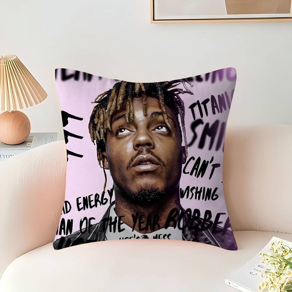 Rap W-WRLD j-Juice Cushion Cover Pillowcase Upholstery Sofa Throw Pillow Home Decor Pillowcas