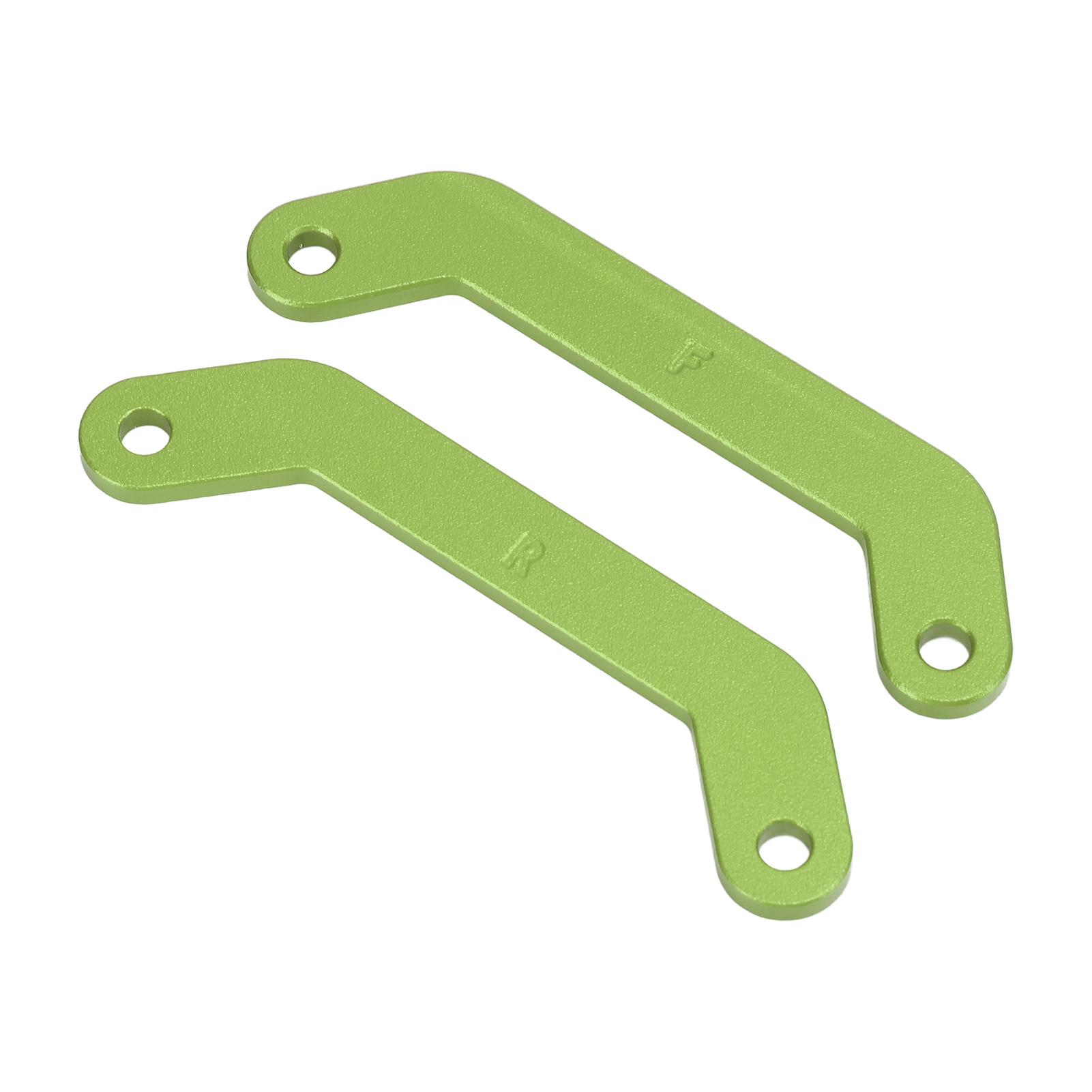 

2Pcs Aluminum Alloy Front Rear Bulkhead Tie Bar for Traxxas 110 MAXX 2.0 RC Car Parts Green
