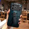 Creative Design Tempered Glass Phone Case Suitable for iPhone17 16 15 14 13 12 11Pro/Max/Plus Anti Drop and Shockproof Backcover