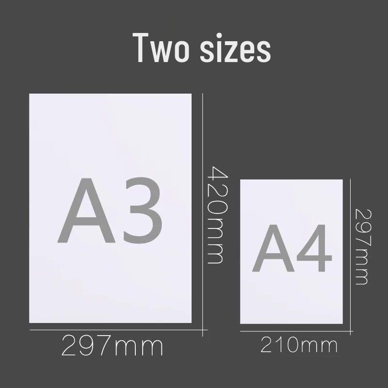 Premium Thick White Cardstock Paper for A4/A3, 160-180gsm - Ideal for Drawing, Photocopying, Laser/Inkjet Printing, and Markers