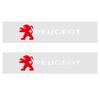 2pcs PVC Waterproof Body Window Decoration Stickers For Peugeot 206 307 308 3008 207 2008 5008 107 106 Car Exterior Accessories 6RQ