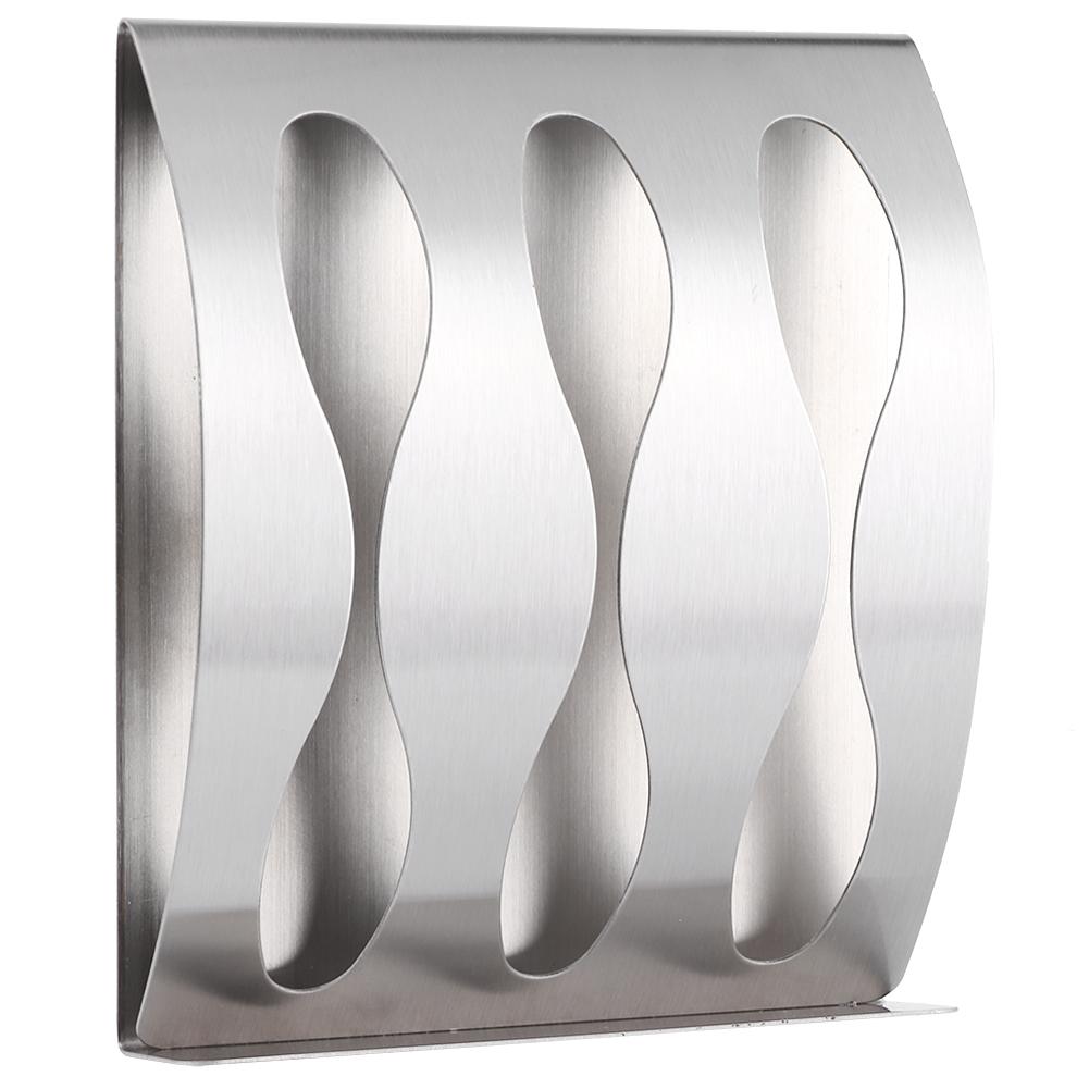 Haushalt Wandmontiert Edelstahl Zahnbürstenhalter Rack Organizer Badezimmerzubehör(2301N3 3