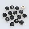 3-10mm Silver Base Hand-Sewn Glass Rhinestones for Clothing, Handbags, Belts, and Accessories