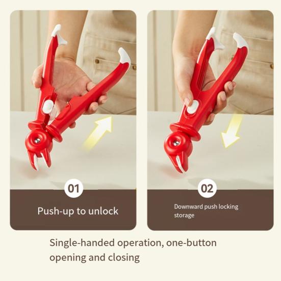 1/2 st Hälltång Uppgraderat Halkfritt Handtag Kökshållare Värmetålig Rostfritt Stål Mångsidig Tång Verktyg för Hantering av Köksredskap