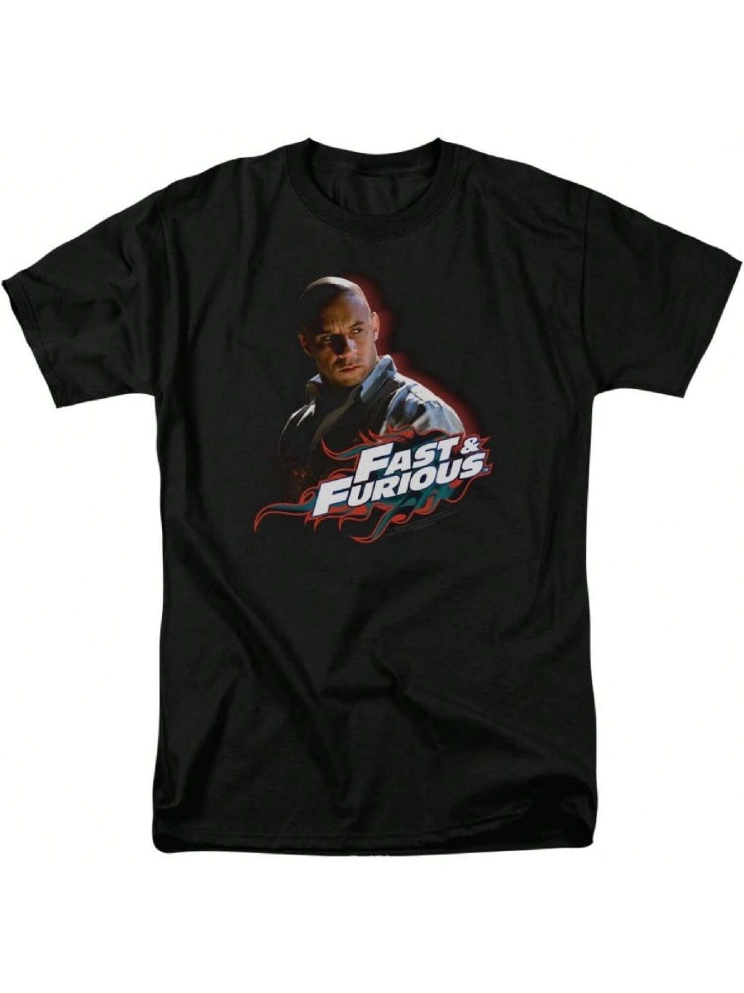 2Bhip Action Drive Movie Toretto Adult T-Shirt Tee Black S разноцветный