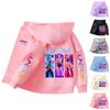 Kinderpullover Langarm Leicht Casual Hoodie Locker Bequem Kinderjacke