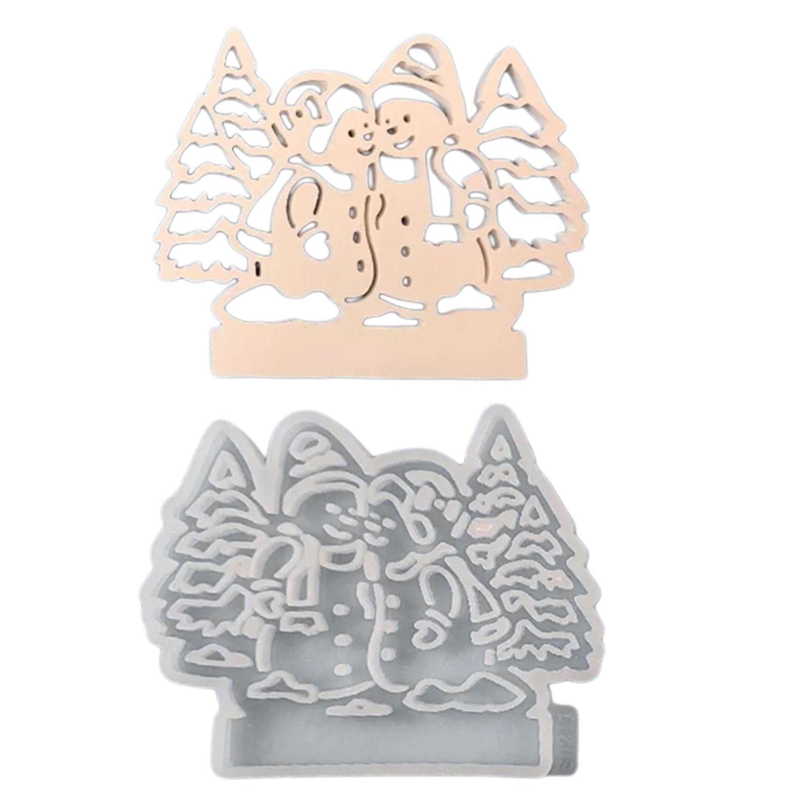 

Формы для подсвечников в виде елки и Санты Формы для силиконовых подсвечников в виде елки и Санты для изготовления подсвечников в виде свечей Art Craft