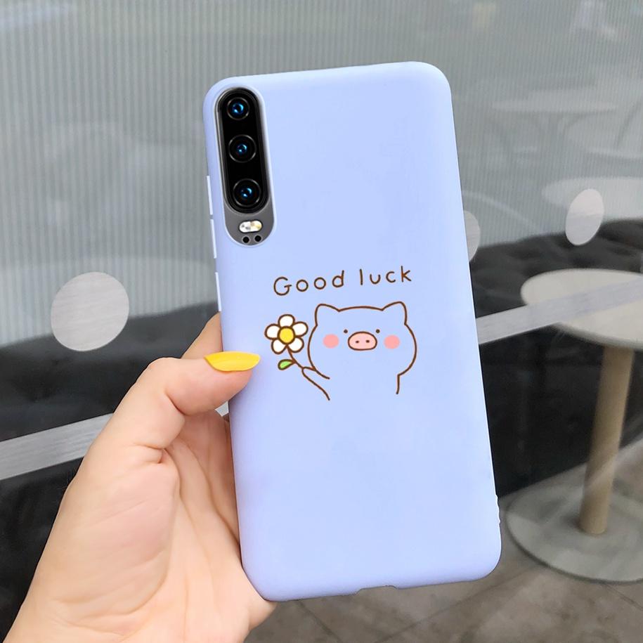 P30 Lite Case Fashion Flower Pattern Phone Case For Huawei P30 P 30 P30Lite 2020 MAR-LX1M Shockproof Bumper Soft TPU Funda Coque