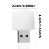 Car USB LED Plug Lamp 1W  Bright Eye Protection USB Book Light Computer Mobile Power Charging USB LED Night Light