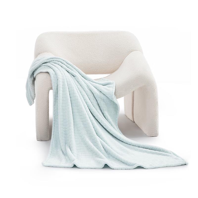 Mercury Home Textiles Small Checkered Towel Blanket