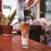 Stainless Steel Stirring Spoons Long Handle Mixing Spoon, Polished Metal Dishwasher Safe Tall Glass Bar Spoon for Cocktails And Coffee Kitchen