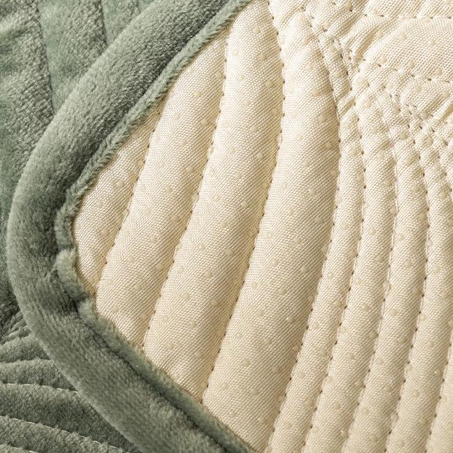 Nordischer Sofabezug Universal für alle Jahreszeiten Einfacher Winter Anti-Rutsch Kissen- und Rückenlehnenbezug Plüsch Sofa Überwurf Schutz