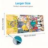Hey Arnold! Mouse Pad, Large Gaming Desk Mat, Non-slip XXL Mousepad for Laptop & Tablet, Mini PC Playmat with Stitched Edges
