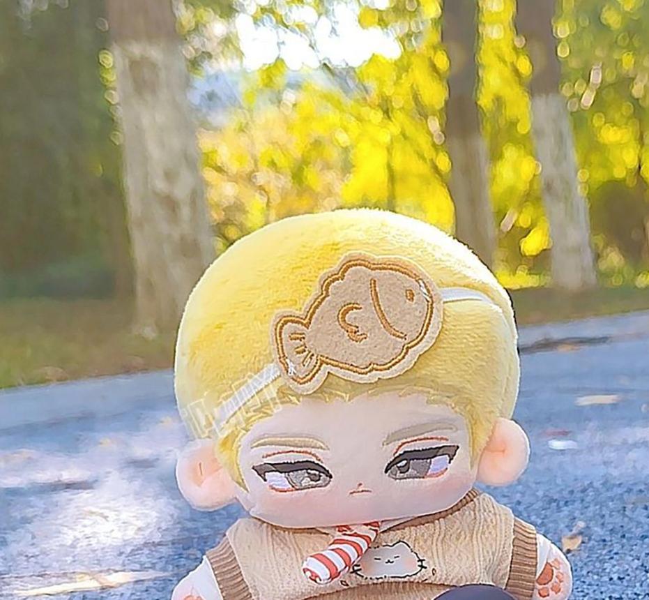 20cm Shutline Korea Manga Character Bl Plush Toy Cartoon Stuffed Soft Toy Dress Up Cotton Doll Body Birthday Gift For Fans