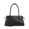 Women’s 2024 Retro One-Shoulder Leather Bag - Vegetable Tanned Cowhide Pillow Design