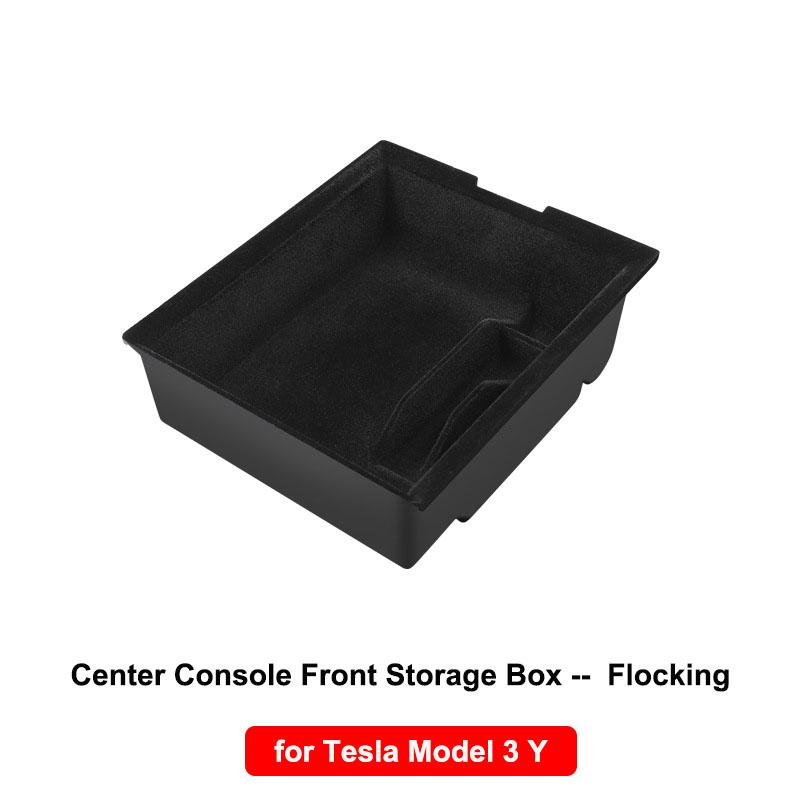 For Tesla Model Y 2025 Center Console Organizer Tray Armrest Hidden Drawer Under Seat Storage Box Cup Holder Insert Accessories