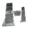 BZI1 1set Aluminum Car Accelerator Pedal Mat for BMW F01 F02 F10 F20 F30 F31 F34 F48 F87 Car Accessories