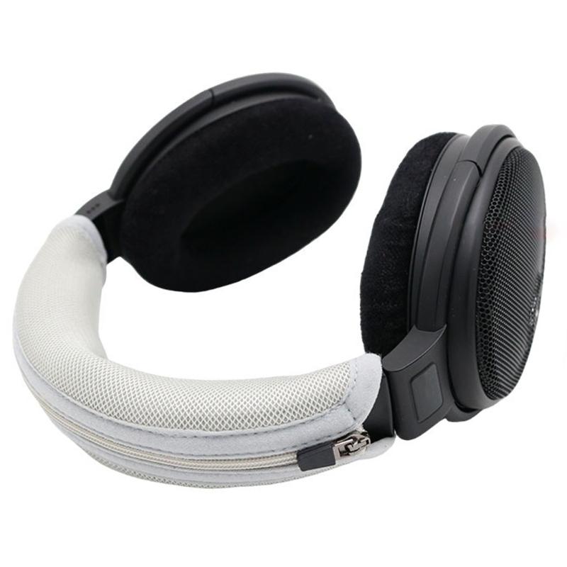 Breathable Mesh Cloth Headband Pad Cover Washable Headbem Cushion Sleeve for HD660S2 Headphone Comfort