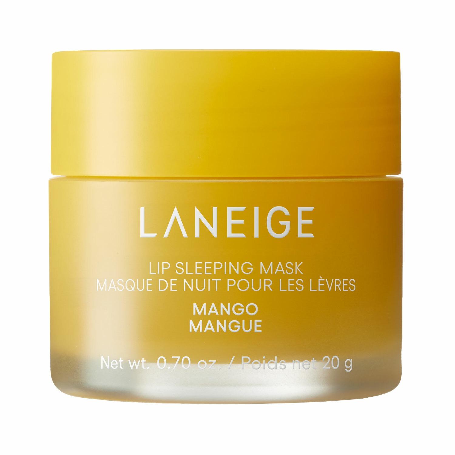 LANEIGE Ночная маска для губ EX Манго Освежающая Увлажняющая Ночной уход 20 г
