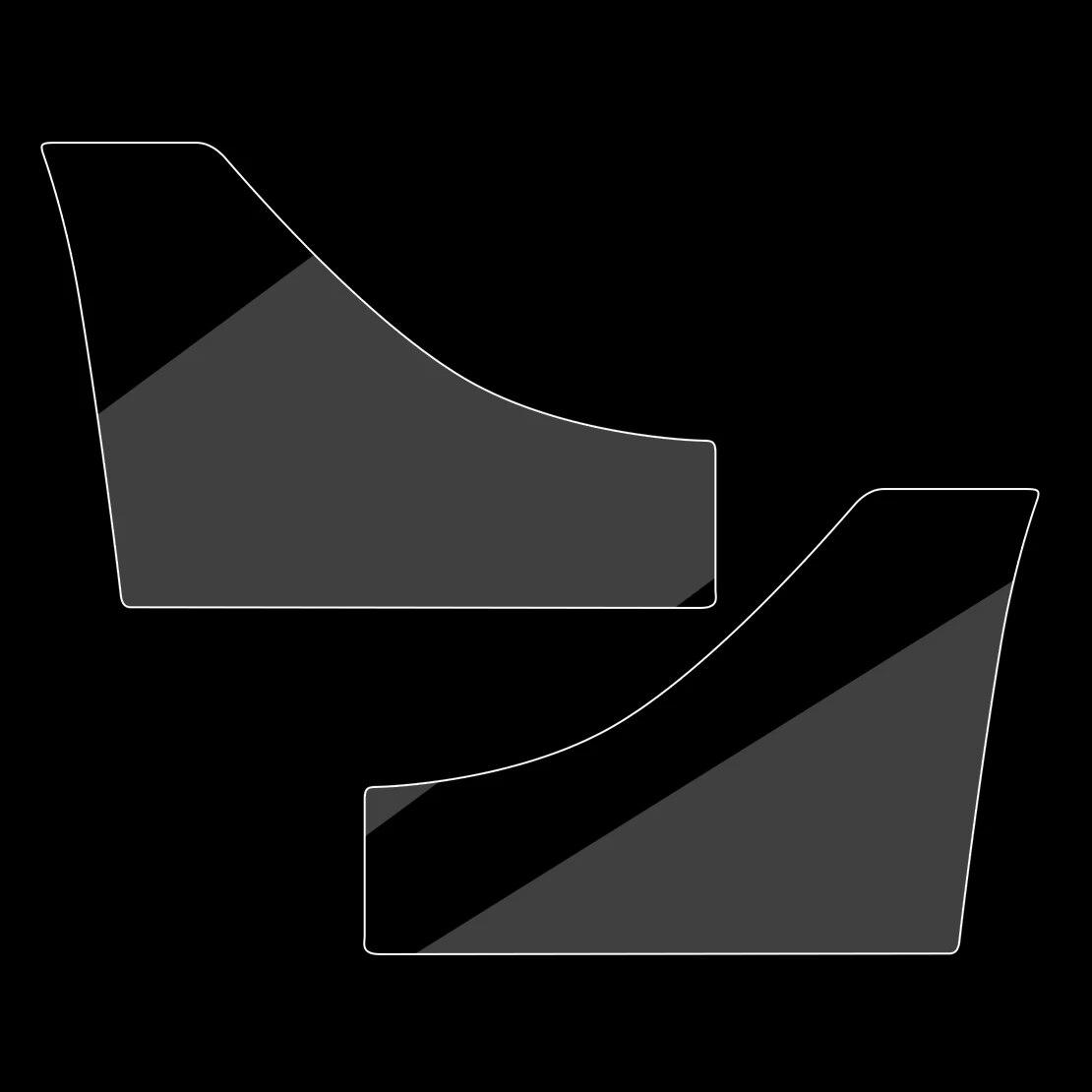 

1 пара защитная пленка для задней двери автомобиля, защитная пленка от царапин, прозрачная, ТПУ, подходит для Tesla Model 3