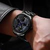 Orologi Orologi sportivi da uomo Orologi da uomo Quarzo Sport Cerchio Mozzo Ruota Orologio da polso al quarzo