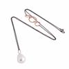 Mezmic [Fairy Collection] 14K Gold Freshwater Pearl Long Necklace