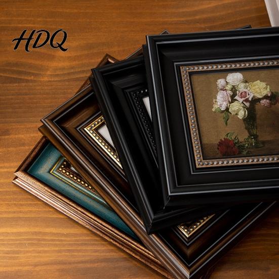Modern Chinese Home Decor Retro Photo Frame Art Display Oriental Aesthetics Wall