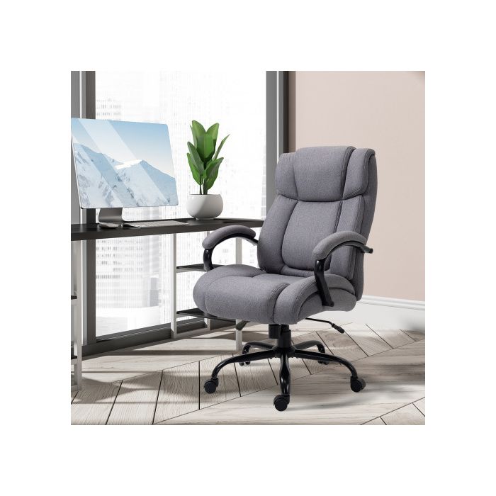 Siège de bureau - MUVOE - Ergonomique - Rembourrage épais - Capacité 220 kg - Hauteur réglable