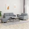 VidaXL Sofa Set with Cushions 3 Pcs, Sofas with Armrests and Backrest, Furniture Set with Footrest 3201282