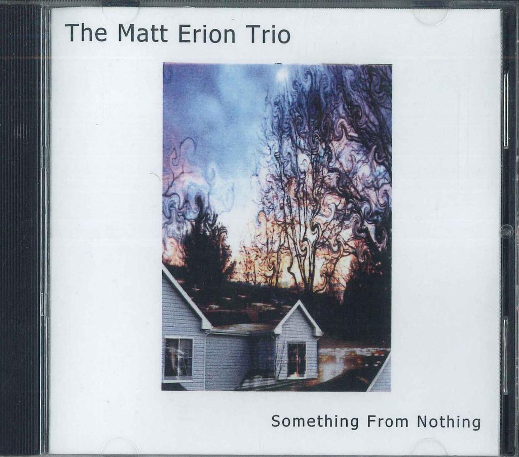 CD MATT ERION - Something From Nothing SWCD115 STONEWING US Jazz Used
