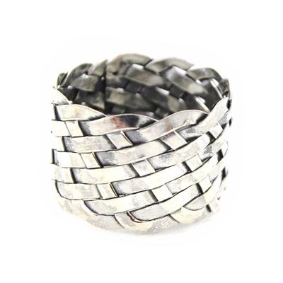 Silberring 'Links'