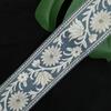 24M Vintage Embroidery Fabric Jacquard Webbing Trim Boho Lace 7CM Width Trim Tassel Accessories Upholstery Trim