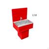 1/18 Sink Washbasin Model Landscaping Decor Diorama Accessories Sturdy Workshop Repair Scene